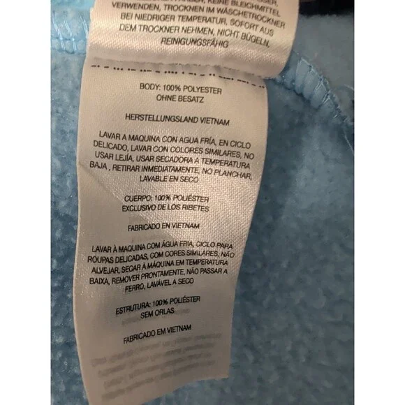 Columbia Women L Light Blue Fleece Full Zip Jacket Cozy Warm Pockets - Picture 10 of 13